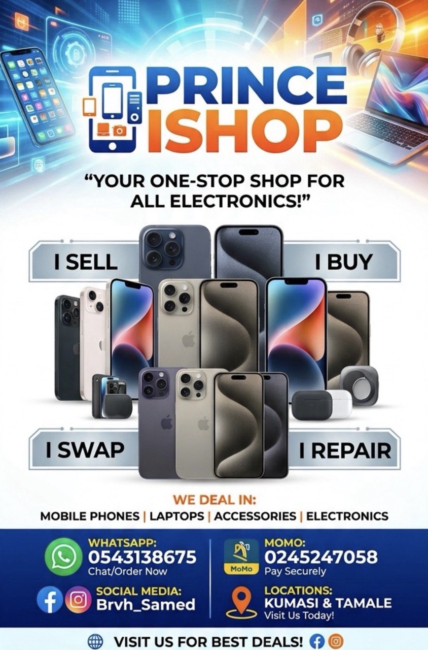 Prince IShop flyer example